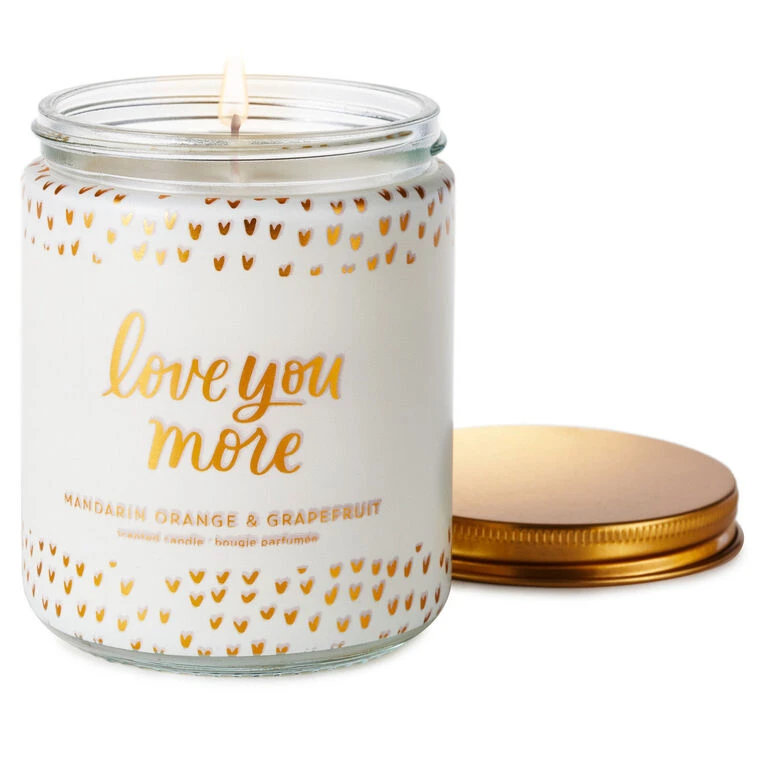 Hallmark Love You More Scented Single-Wick Jar Candle, 7 Oz. 4 Hallmark Love You More Scented Single-Wick Jar Candle, 7 Oz. - Image 2