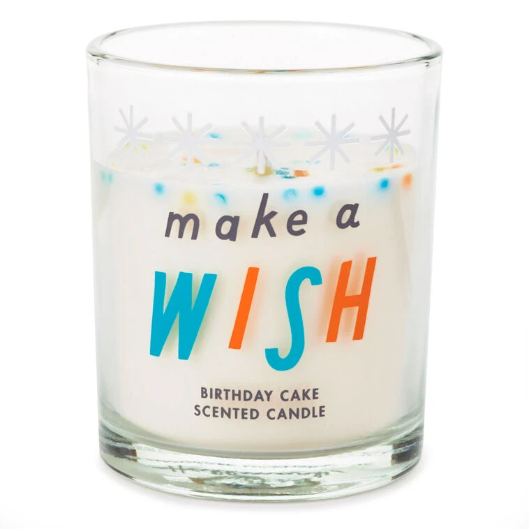 Hallmark Make A Wish Birthday Cake Jar Candle 3 Hallmark Make A Wish Birthday Cake Jar Candle