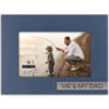 Malden Me & My Dad Picture Frame, 4x6 -Hallmark Shop Malden Me My Dad Navy Wood 4x6 Picture Frame 8069346 01