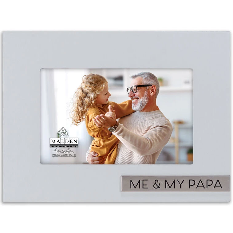 Malden Me & My Papa Wood Picture Frame, 4x6 3 Malden Me & My Papa Wood Picture Frame, 4x6