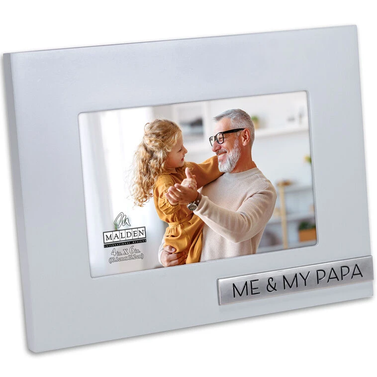 Malden Me & My Papa Wood Picture Frame, 4x6 4 Malden Me & My Papa Wood Picture Frame, 4x6 - Image 2