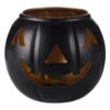 Hallmark Medium Black Metal Jack-o'-Lantern Candle Holder 1 Hallmark Medium Black Metal Jack-o'-Lantern Candle Holder -Hallmark Shop Medium Black Metal JackoLantern Candle Holder 1HGN5304 01