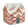 Hallmark Disney Mickey Mouse And Friends Gingerbread House Cookie Jar With Music -Hallmark Shop Mickey Mouse Gingerbread House Cookie Jar With Music 1XKT6139 01