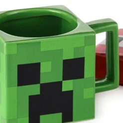 Hallmark Minecraft Creeper Square Mug With Game Sounds, 15 Oz. 9 Hallmark Minecraft Creeper Square Mug With Game Sounds, 15 Oz. -Hallmark Shop Minecraft Creeper SquareShaped Mug With Sound 1NIT1022 04