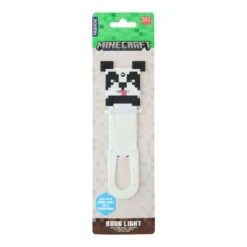 Paladone Minecraft Panda Clip-On Bookmark With LED Reading Light -Hallmark Shop Minecraft Panda ClipOn Bookmark With Light PP13678MCF 03
