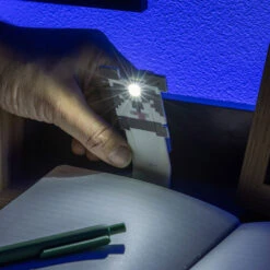 Paladone Minecraft Panda Clip-On Bookmark With LED Reading Light -Hallmark Shop Minecraft Panda ClipOn Bookmark With Light PP13678MCF 05