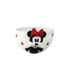 R Squared Disney Minnie Mouse Sculpted Noodle Bowl With Chopsticks -Hallmark Shop Minnie Mouse Red PolkaDotted Bowl With Chopsticks 4024616 01