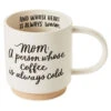 Hallmark Mom Cold Coffee Warm Heart Funny Mug, 16 Oz. -Hallmark Shop Mom Cold Coffee Warm Heart Add Funny Mug 1MUG3588 01