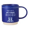Hallmark My First Rodeo Mug, 16 Oz. -Hallmark Shop My First Rodeo Blue Ceramic Mug 1MUG3617 01