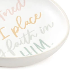 Hallmark My Soul Stays Restored Trinket Dish -Hallmark Shop My Soul Stays Restored Trinket Dish 1FAI1226 03