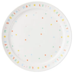 Hallmark My Special Day Celebration Plate, 11"