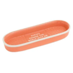Hallmark Nurses Coral Bandage-Shaped Trinket Dish