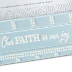 Hallmark Our Faith Is Our Joy Picture Frame, 4x6 -Hallmark Shop Our Faith Is Our Joy Picture Frame 1CAP1315 03
