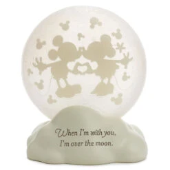 Hallmark Disney Mickey Mouse And Minnie Mouse Moon Figurine With Light 9 Hallmark Disney Mickey Mouse And Minnie Mouse Moon Figurine With Light -Hallmark Shop Over the Moon Lighted Mickey and Minnie Figurine 1DYG2140 03