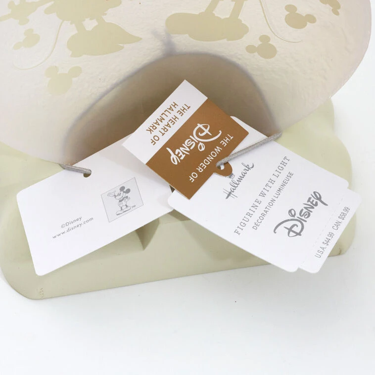 Hallmark Disney Mickey Mouse And Minnie Mouse Moon Figurine With Light 7 Hallmark Disney Mickey Mouse And Minnie Mouse Moon Figurine With Light - Image 5