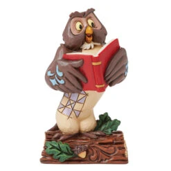Enesco Jim Shore Disney Winnie The Pooh Owl With Book Mini Figurine, 3.5"