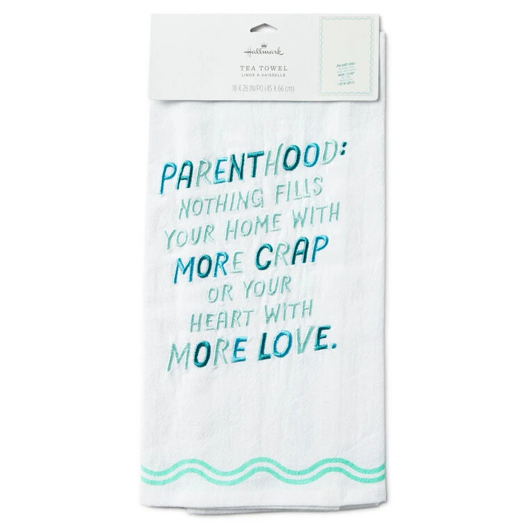 Hallmark Parenthood Funny Tea Towel, 18x26 7 Hallmark Parenthood Funny Tea Towel, 18x26 - Image 5