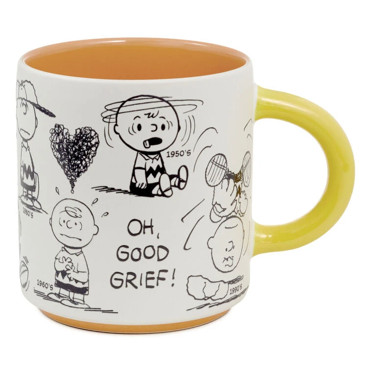 Hallmark Peanuts® 75th Anniversary Charlie Brown Through The Decades Mug, 17.5 Oz. 3 Hallmark Peanuts® 75th Anniversary Charlie Brown Through The Decades Mug, 17.5 Oz.