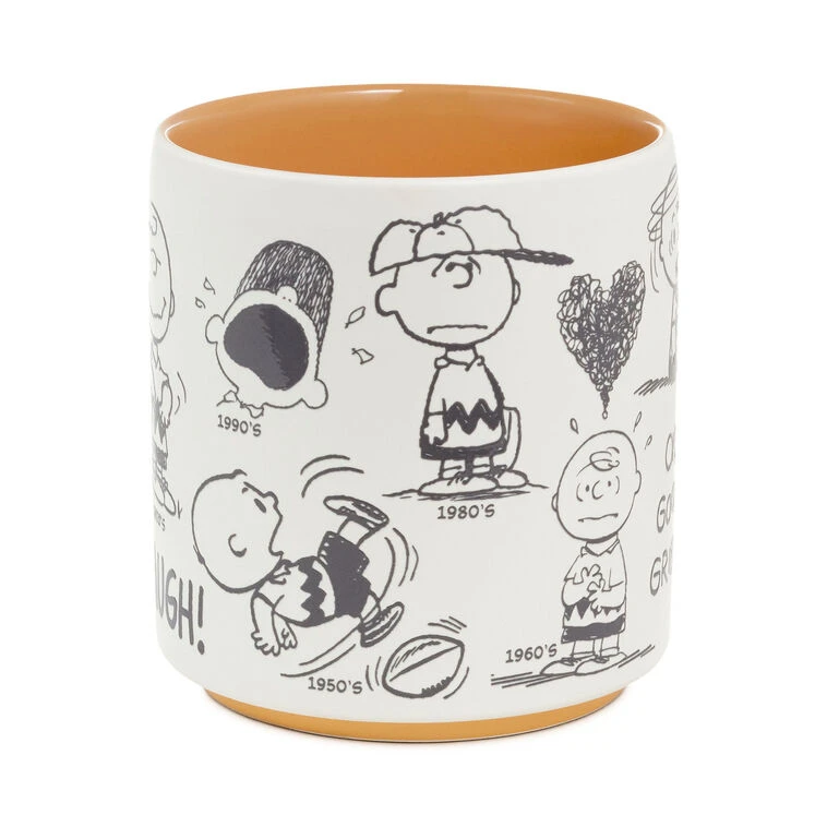 Hallmark Peanuts® 75th Anniversary Charlie Brown Through The Decades Mug, 17.5 Oz. 5 Hallmark Peanuts® 75th Anniversary Charlie Brown Through The Decades Mug, 17.5 Oz. - Image 3