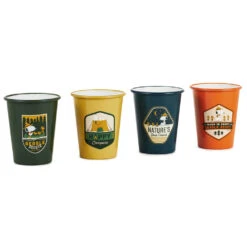 Hallmark Peanuts® Beagle Scouts Drinking Cups, Set Of 4