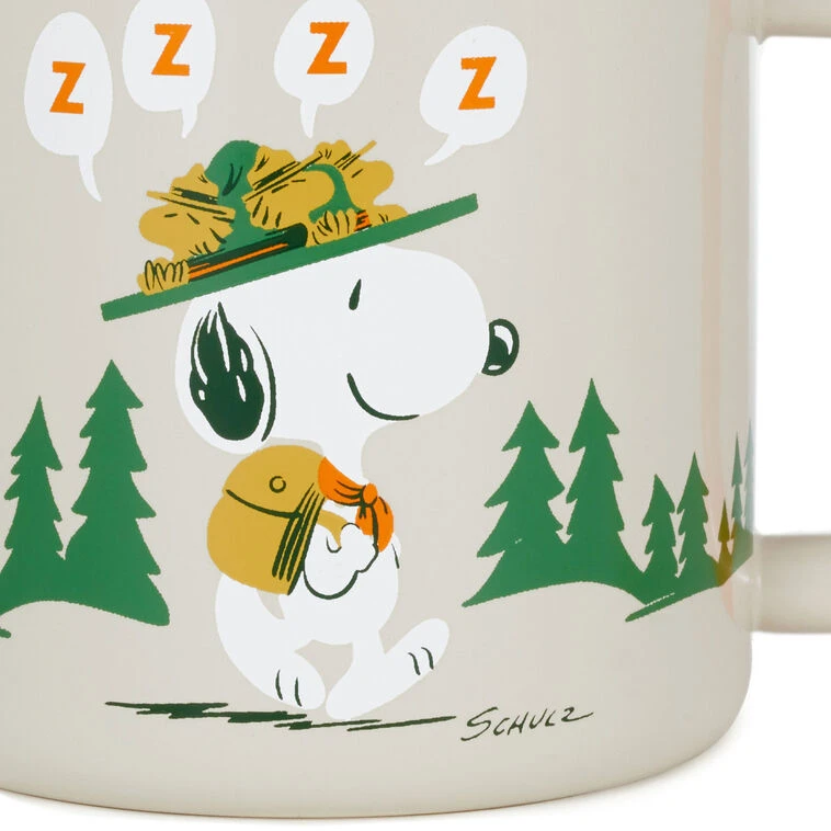 Hallmark Peanuts® Beagle Scouts Morning Roll Call Mug, 19 Oz. 5 Hallmark Peanuts® Beagle Scouts Morning Roll Call Mug, 19 Oz. - Image 3
