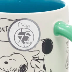 Hallmark Peanuts® 75th Anniversary Snoopy Through The Decades Mug, 17.5 Oz. -Hallmark Shop Peanuts Blue and Green 75th Anniversary Snoopy Mug 1PAJ4703 06