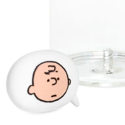 Hallmark Peanuts® Charlie Brown Charmers Word Bubble Silicone Charm -Hallmark Shop Peanuts Charlie Brown Word Bubble Silicone Charm 1PAJ3572 03