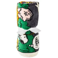 Hallmark Peanuts® Great Pumpkin Comic Strip Throw Blanket, 60x50 -Hallmark Shop Peanuts Great Pumpkin Comic Strip Throw Blanket 1HGN1563 07