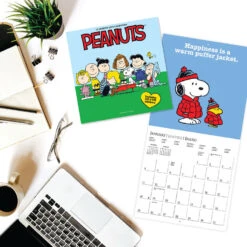 Graphique 2026 Peanuts Happiness Is...16-Month Calendar -Hallmark Shop Peanuts Happiness Is. 2026 Monthly Wall Calendar 9781664844810 04