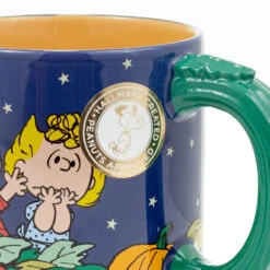 Hallmark Peanuts® Great Pumpkin Scene Mug, 16 Oz. -Hallmark Shop Peanuts Linus Sally and Snoopy in Pumpkin Patch Mug 1HGN1561 05