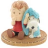 Hallmark Peanuts® Linus And Snoopy Wrapped In Friendship Mini Figurine, 3.88" -Hallmark Shop Peanuts Linus and Snoopy Blue Blanket Small Figurine 1PAJ2158 01