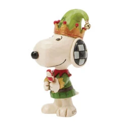 Enesco Jim Shore Peanuts Snoopy Christmas Elf Mini Figurine, 3.75" -Hallmark Shop Peanuts Snoopy Christmas Elf Figurine 6017239 04