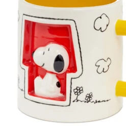 Hallmark Peanuts® Snoopy Doghouse Sculpted Mug, 14.5 Oz. -Hallmark Shop Peanuts Snoopy Doghouse Sculpted Mug 1PAJ4710 03