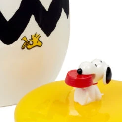 Hallmark Peanuts® Snoopy And Woodstock Cookie Jar With Sound, 10" -Hallmark Shop Peanuts Snoopy and Woodstock Cookie Jar With Sound 1PAJ4712 05