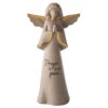 Hallmark Joanne's Angels Prayer Is Your Power Angel Figurine, 8.7" -Hallmark Shop Pigmented Porcelain Angel Figurine With Gold Accents 1JOA2259 01