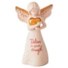 Hallmark Joanne's Angels Breast Cancer Awareness Angel Figurine, 3.7" -Hallmark Shop Pink Angel Figurine for Breast Cancer Awareness 1JOA2260 01
