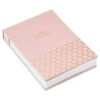 Hallmark Pink And Gold Honeycomb Faux Leather Large List Pad -Hallmark Shop Pink and Gold Faux Leather Large List Pad 3SOM1352 01