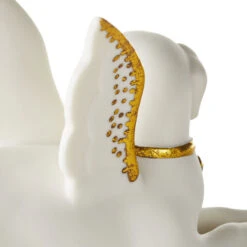 Hallmark Joanne's Angels Dog Figurine, 3.3" -Hallmark Shop Porcelain Dog Angel Figurine With Gold Accents 1JOA2251 04