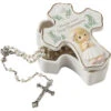 Precious Moments Blessings On Your First Communion Girl Rosary Box With Rosary -Hallmark Shop Precious Moments Blessings On Your First Communion Girl Rosary Box With Rosary 222407 01