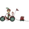 Precious Moments Bringing Good Cheer Figurine -Hallmark Shop Precious Moments Elf and Dog on Tricycle Figurine 241417 01