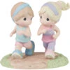 Precious Moments Find Your Happy Pace Figurine, 5.1" -Hallmark Shop Precious Moments Two Girls Running Figurine 232020 01