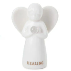 Hallmark Quartz Angel Of Healing Mini Angel Figurine, 2"