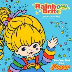 Time Factory Rainbow Brite You've Got The Power 2026 Wall Calendar