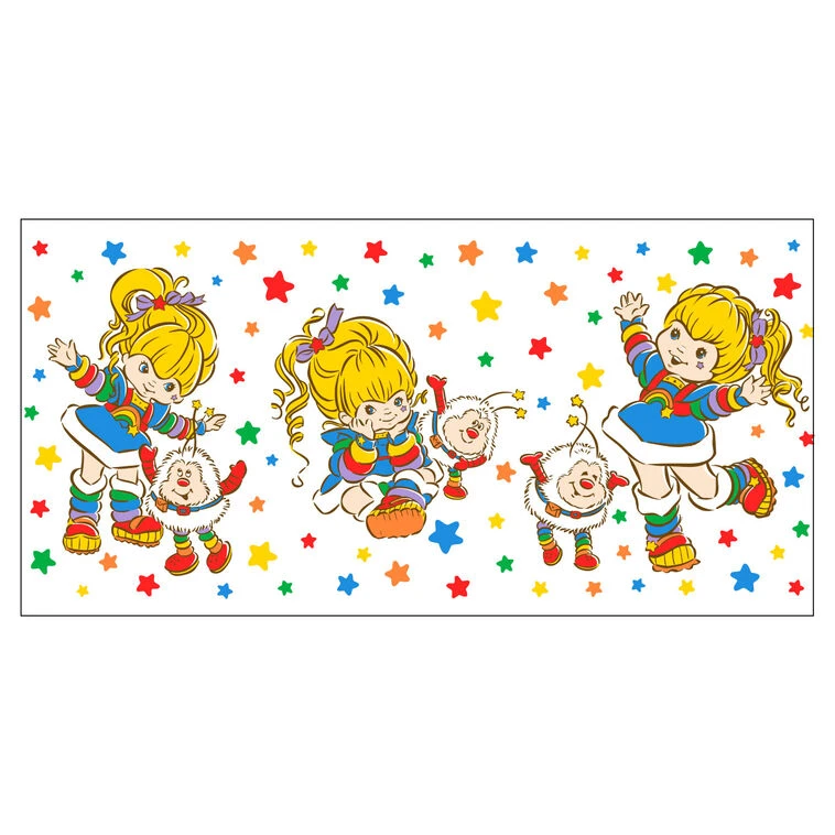 Hallmark Rainbow Brite And Twink Collectible Drinking Glass, 13.5 Oz. 4 Hallmark Rainbow Brite And Twink Collectible Drinking Glass, 13.5 Oz. - Image 2