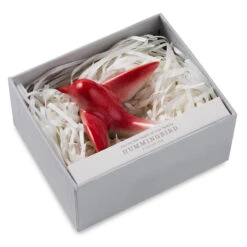 Hallmark Sculpted Red And Orange Hummingbird Figurine, 1.85" 9 Hallmark Sculpted Red And Orange Hummingbird Figurine, 1.85" -Hallmark Shop Red and Orange Hummingbird Figurine 1SNN1187 04