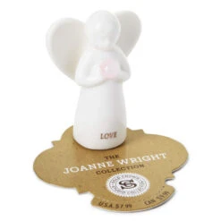 Hallmark Rose Quartz Angel Of Love Mini Angel Figurine, 2" -Hallmark Shop Rose Quartz Angel of Love Mini Angel Figurine 1JOA2116 03