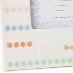 Hallmark Best Day Ever Picture Frame, 4x6 -Hallmark Shop Rows of Colorful Flowers 4x6 Picture Frame 1CAP1328 04