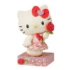 Enesco Jim Shore Sanrio Hello Kitty With Rose Figurine, 4.4" -Hallmark Shop Sanrio by Jim Shore Hello Kitty Rose Figurine 6016411 01