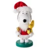 Hallmark Peanuts® Bell-Ringing Santa Snoopy Nutcracker Figurine, 10" H 2 Hallmark Peanuts® Bell-Ringing Santa Snoopy Nutcracker Figurine, 10" H -Hallmark Shop Santa Snoopy With Bell Nutcracker Figurine 1XKT6130 01