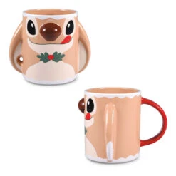 Hallmark Disney Stitch Gingerbread Sculpted Mug, 20 Oz.